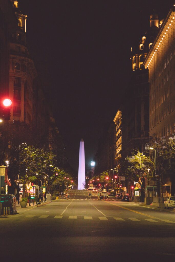 Buenos Aires must-see: Obelisco at night